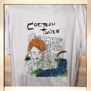 Cocteau Twins Shirt, Cocteau Twins White T-shirt Unisex Men Women Tee